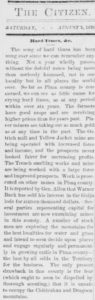 Hard times, 8-5-1876